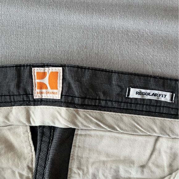 Men’s Boss Orange Grey Casual Pants - Picture 3 of 5